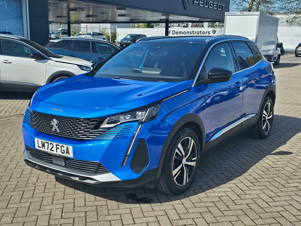 Peugeot 3008 1.2 Puretech Gt Suv Eat Euro 6 Ss 1 Blue #3