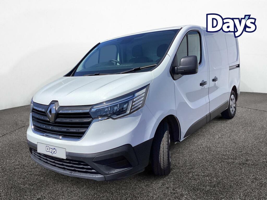 Renault Trafic 2.0 Dci Blue Sl28 Business Panel Van Ma White #2