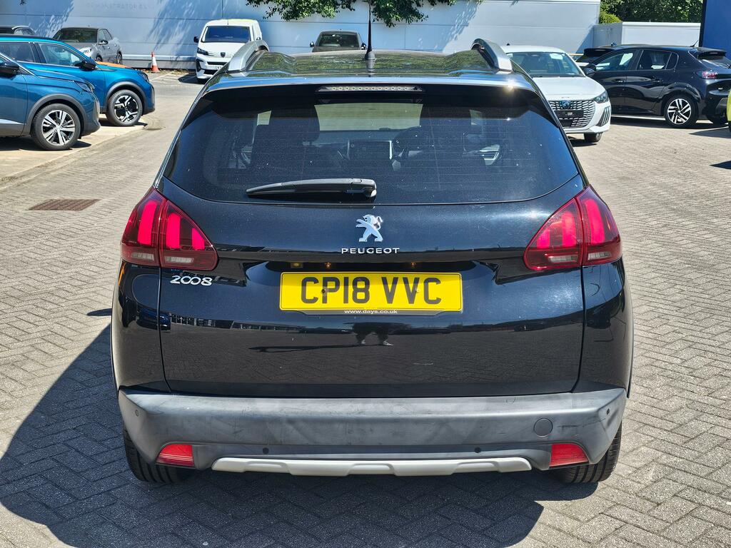 Peugeot 2008 1.2 Puretech Allure Premium Suv CP18VVC Black #6