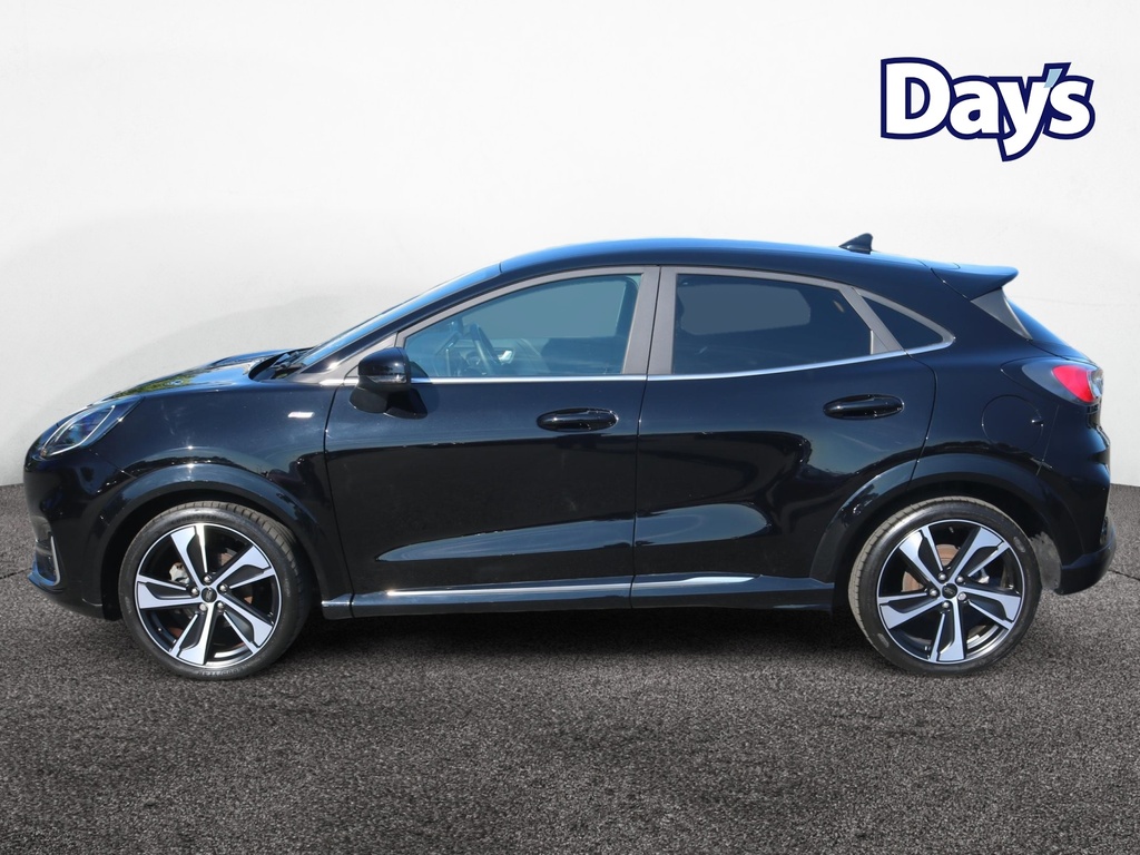 Ford Puma 1.0T Ecoboost Mhev St-line Vignale Suv Black #4