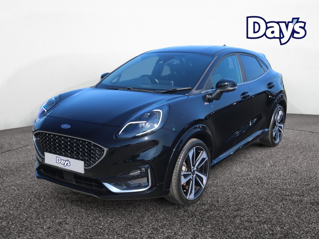 Ford Puma 1.0T Ecoboost Mhev St-line Vignale Suv Black #3