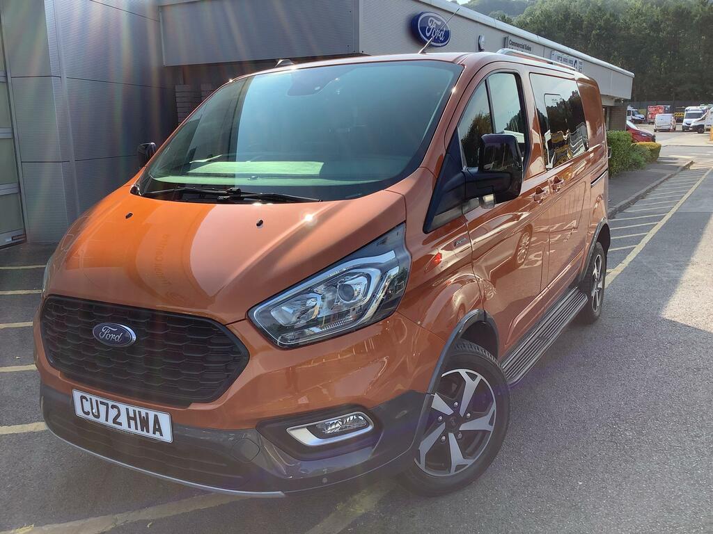 Ford Transit Custom 320 L1 Active Crew Van 2.0L 170Ps Orange