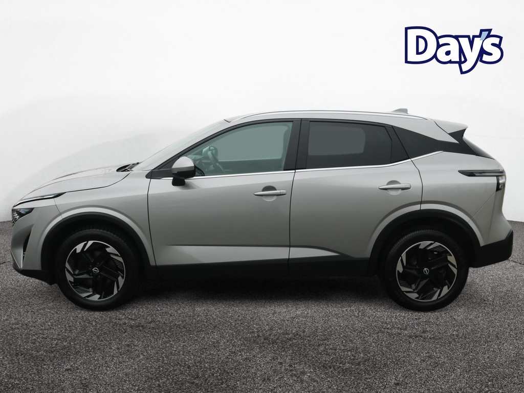 Nissan Qashqai 1.3 Dig-t Mhev N-connecta Suv Hybrid Ma Silver #4