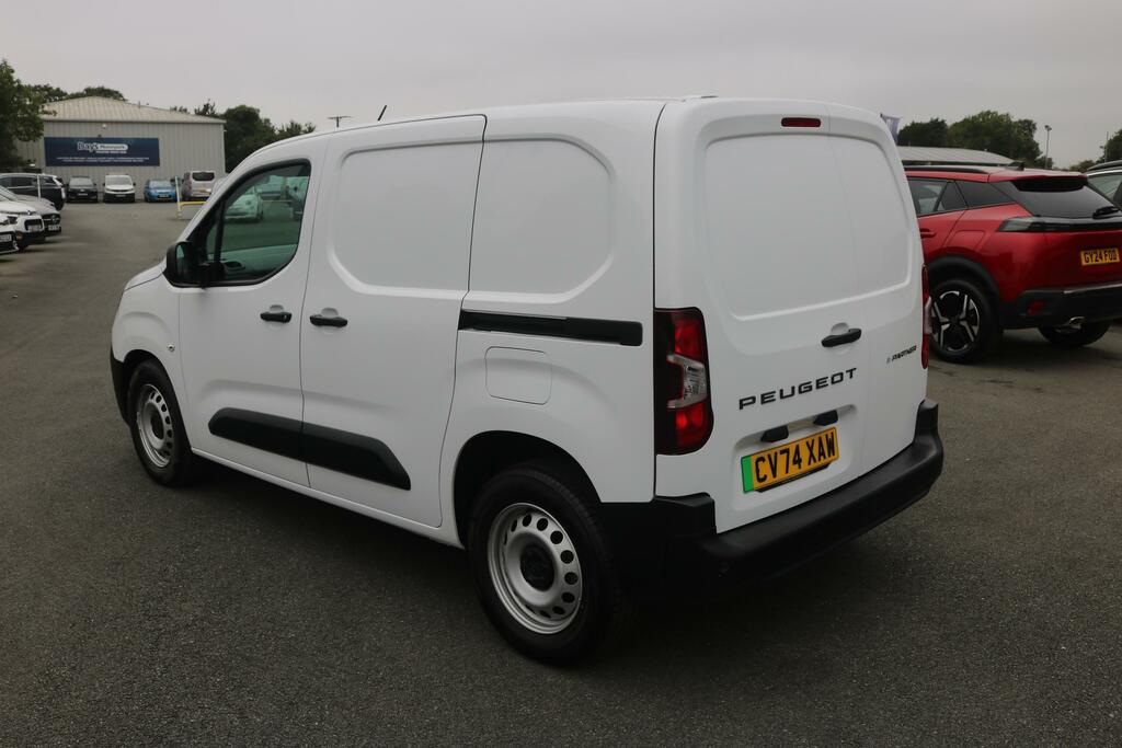 Peugeot E-Partner 800 52Kwh Professional Standard Panel Van Elec White #5