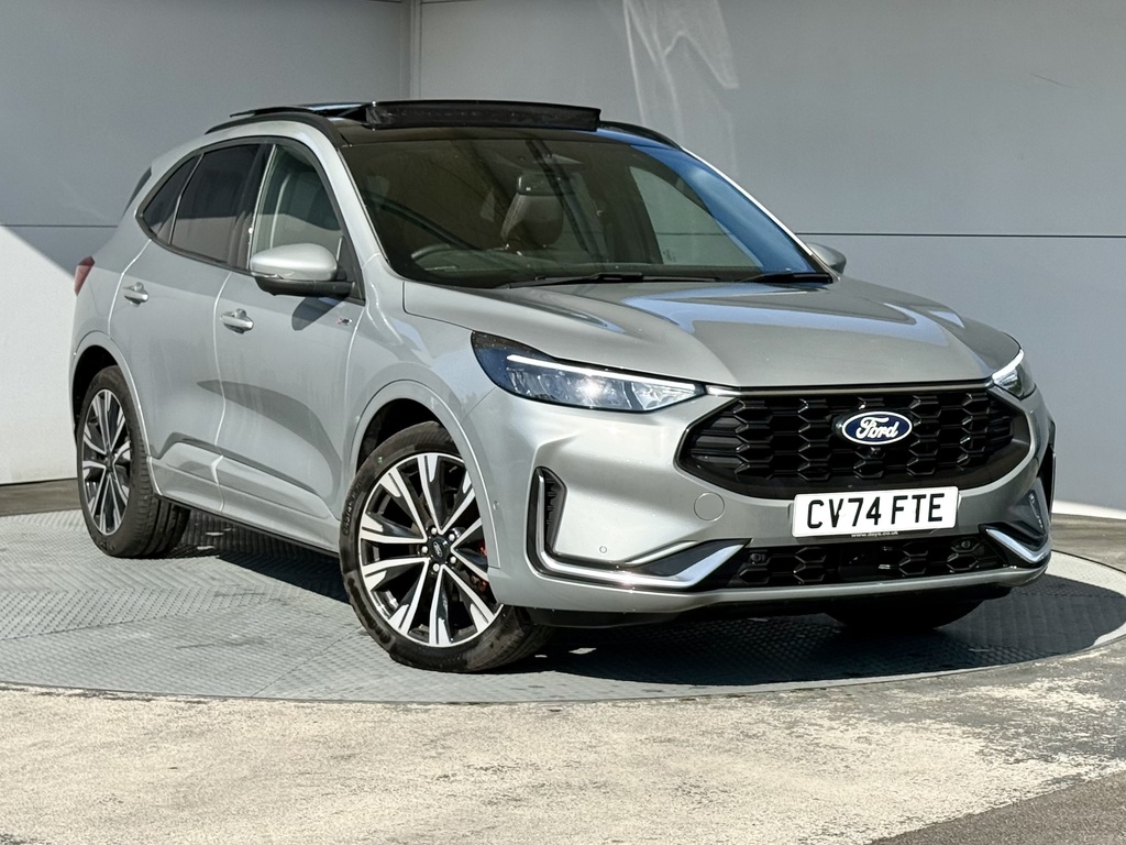 Ford Kuga 2.5H Duratec St-line X Hybrid Cvt 180 Ps Silver