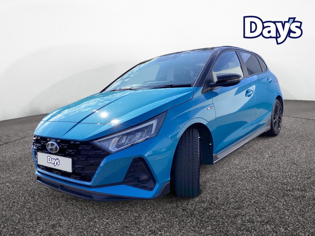 Hyundai I20 1.0 T-gdi Mhev N Line Hatchback Hybrid Blue #2