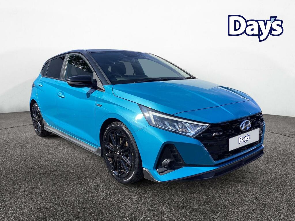 Hyundai I20 1.0 T-gdi Mhev N Line Hatchback Hybrid Blue #3