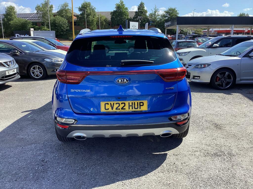 Kia Sportage 1.6 Crdi Mhev Gt-line Suv Hybrid Dct Aw Blue #4