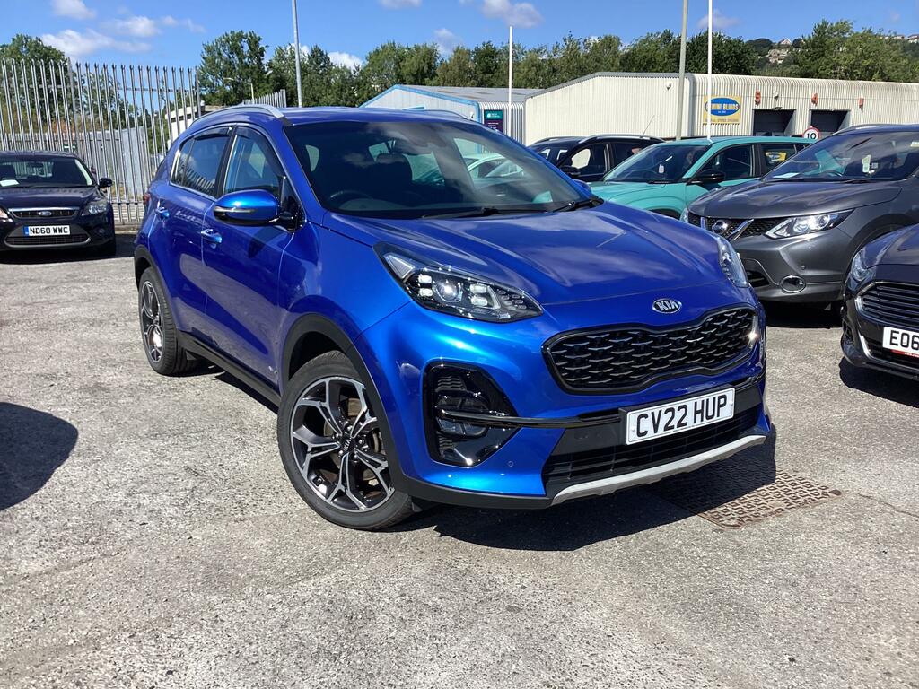 Kia Sportage 1.6 Crdi Mhev Gt-line Suv Hybrid Dct Aw Blue