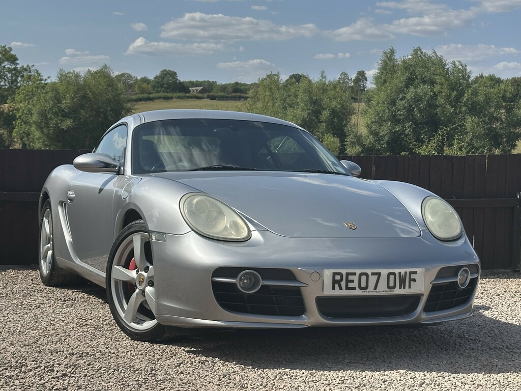 Porsche Cayman 3.4 987 S Silver