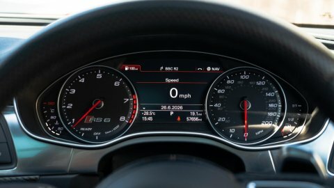Audi RS6 Estate 4.0 Tfsi V8 Tiptronic Quattro Euro 6 Ss Grey #17