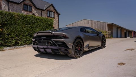 Lamborghini Huracan Evo Black #12
