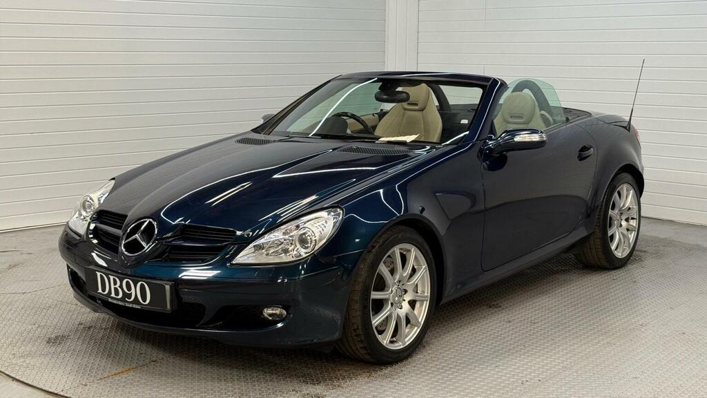 Mercedes-Benz SLK 3.5 Slk350 7G-tronic Blue #6