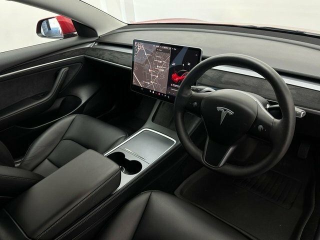 Tesla Model 3 Motor Long Range Saloon ND21YXU Red #3