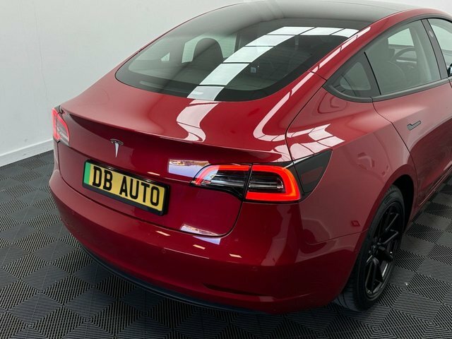 Tesla Model 3 Motor Long Range Saloon ND21YXU Red #5