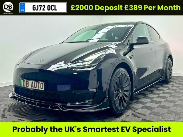 Tesla Model Y Motor Long Range Suv Black