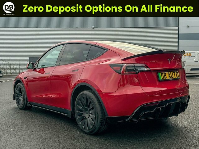 Tesla Model Y Motor Long Range Suv Red #5