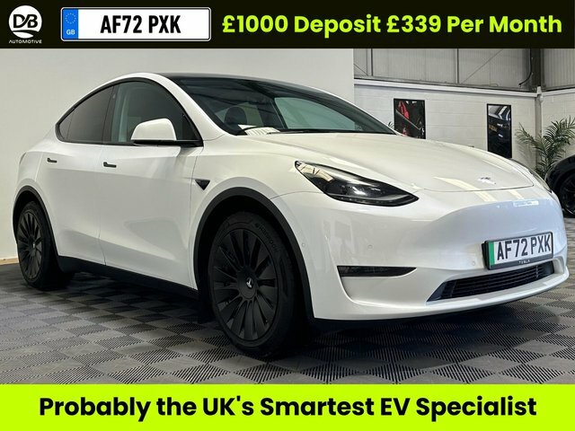 Tesla Model Y Motor Long Range Suv White