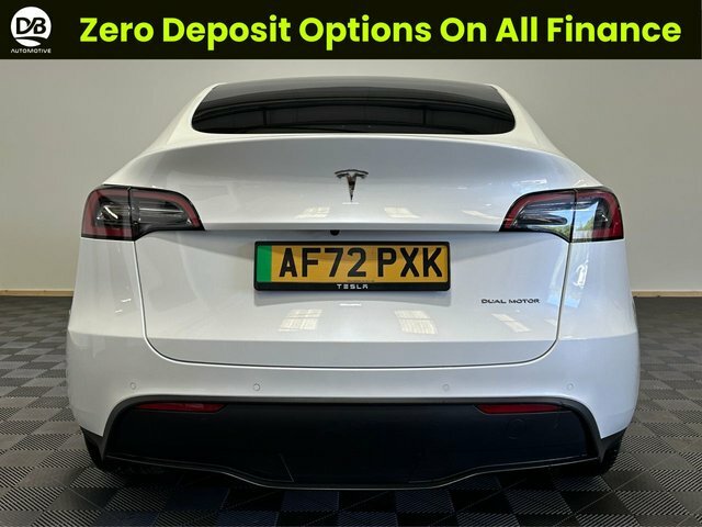 Tesla Model Y Motor Long Range Suv White #4