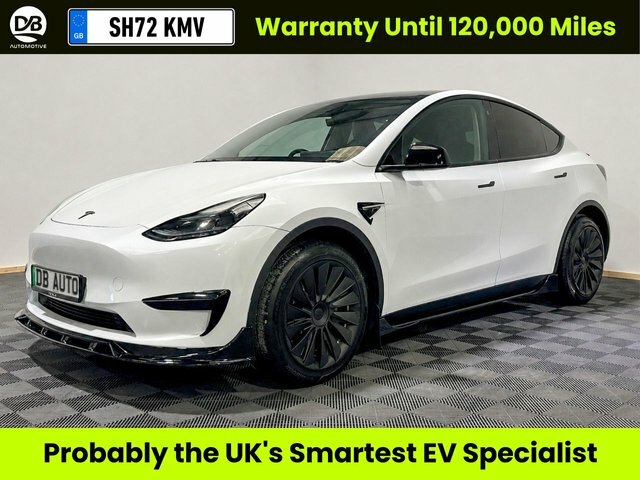 Tesla Model Y Motor Long Range Suv White