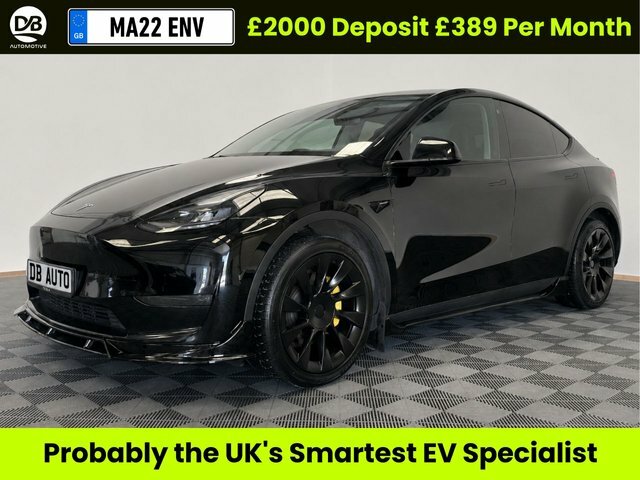 Tesla Model Y Motor Long Range Suv Black
