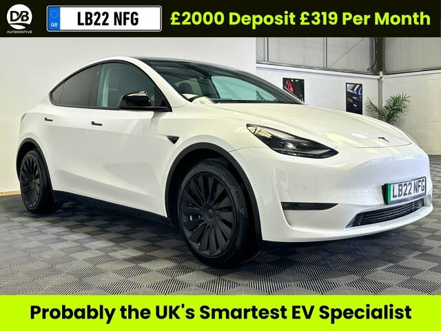 Tesla Model Y Motor Long Range Suv Black