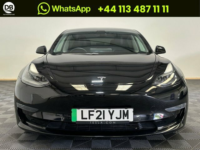 Tesla Model 3 Motor Long Range Saloon LF21YJM Red #5