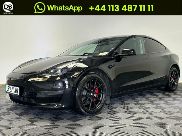 Tesla Model 3 Motor Long Range Saloon LF21YJM Red #4