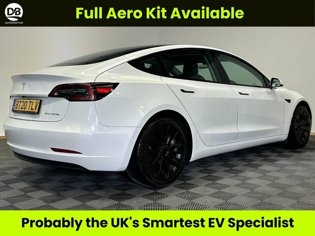 Tesla Model 3 Motor Long Range Saloon White #3