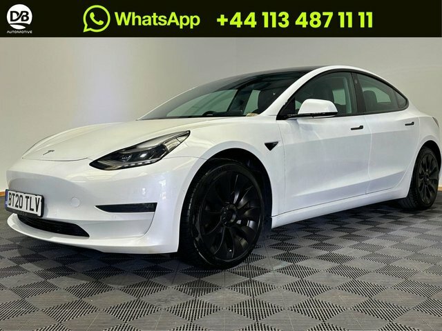 Tesla Model 3 Motor Long Range Saloon White #2