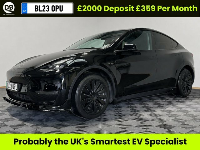 Tesla Model Y Motor Long Range Suv Black