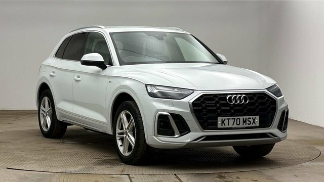 Audi Q5 2021 2.0 Tfsi 45 S Line Suv S Tronic Qu White