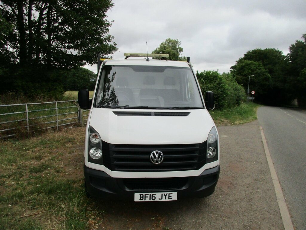 Volkswagen Crafter 2016 Cr35 Rwd 2.0Tdi 107Bhp Medium Mwb High Roof H White #12