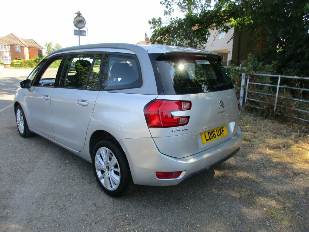 Citroen Grand C4 Picasso 1.6 Bluehdi Exclusive Euro 6 Ss Silver #5