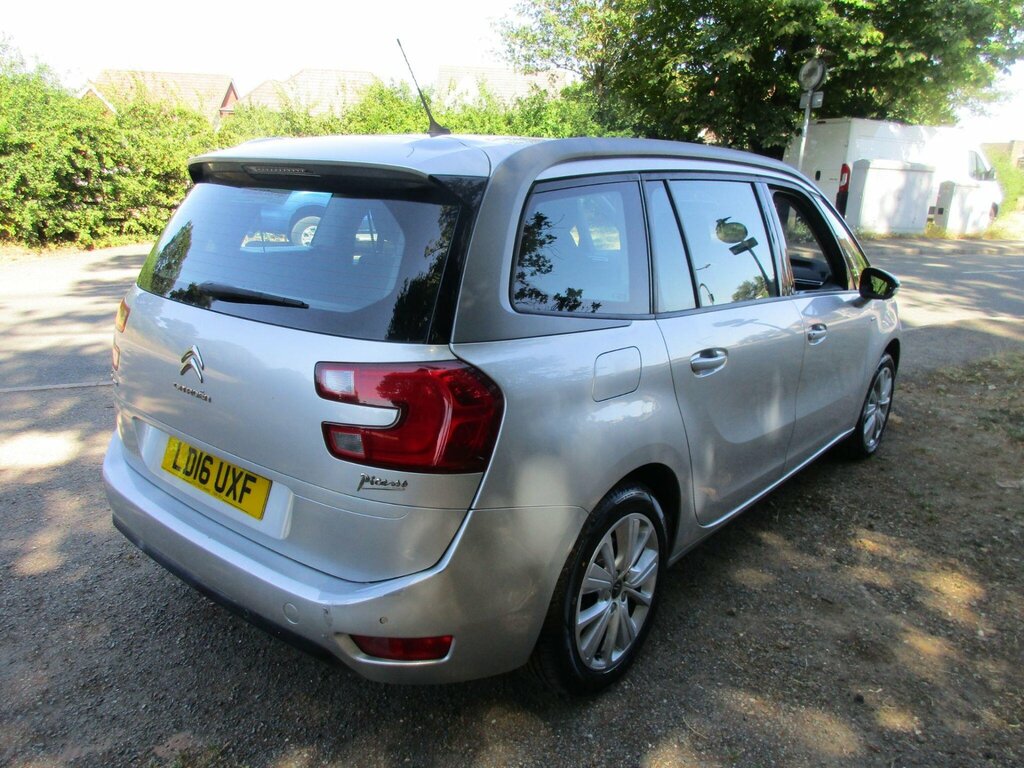 Citroen Grand C4 Picasso 1.6 Bluehdi Exclusive Euro 6 Ss Silver #4