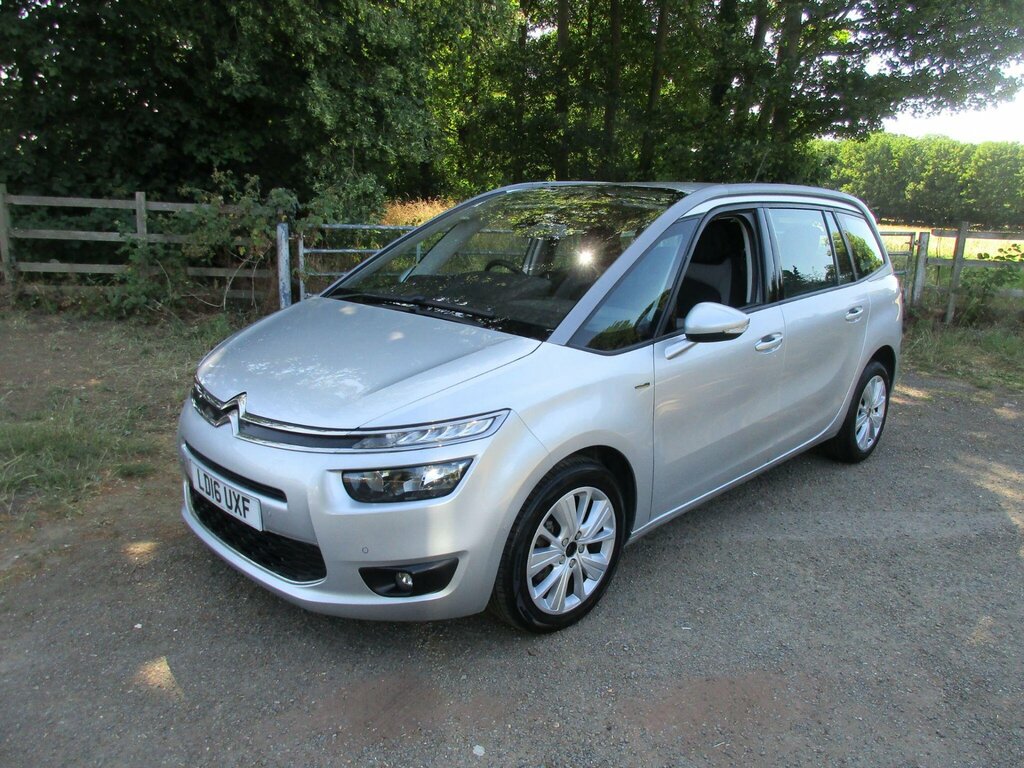 Citroen Grand C4 Picasso 1.6 Bluehdi Exclusive Euro 6 Ss Silver