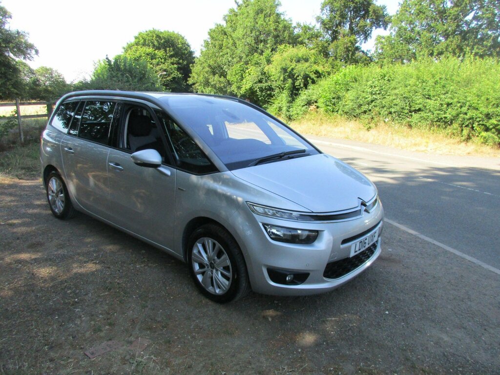 Citroen Grand C4 Picasso 1.6 Bluehdi Exclusive Euro 6 Ss Silver #2