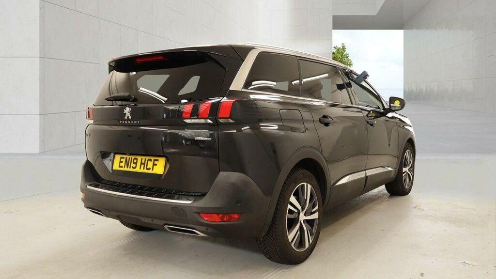 Peugeot 5008 1.5 Bluehdi Gt Line Eat Euro 6 Ss Black #4