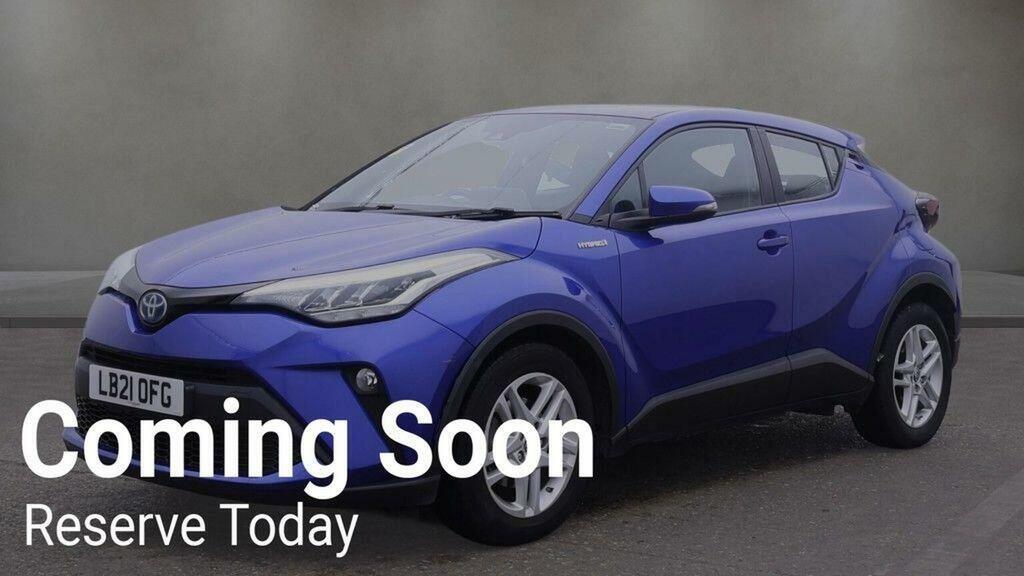 Toyota C-Hr 1.8 Vvt-h Icon Cvt Euro 6 Ss Blue