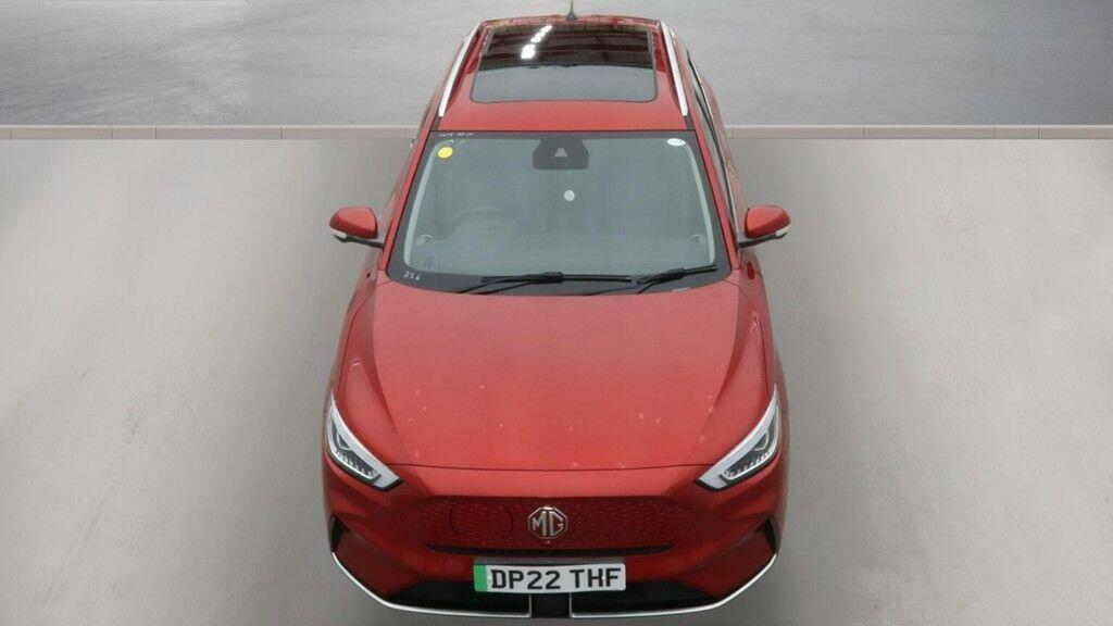 MG ZS Suv Red #6