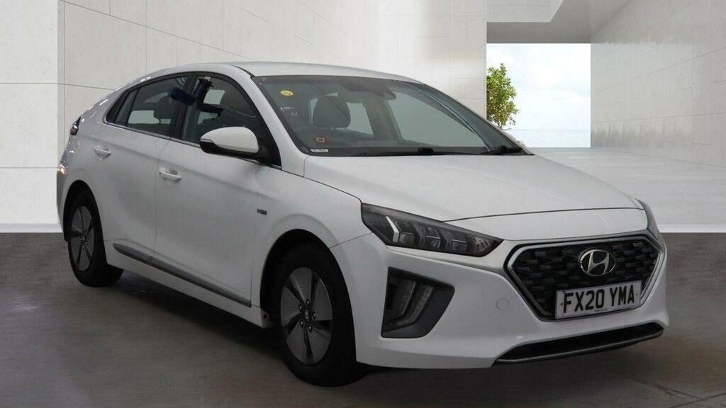 Hyundai Ioniq 1.6 H-gdi Premium Dct Euro 6 Ss White #2