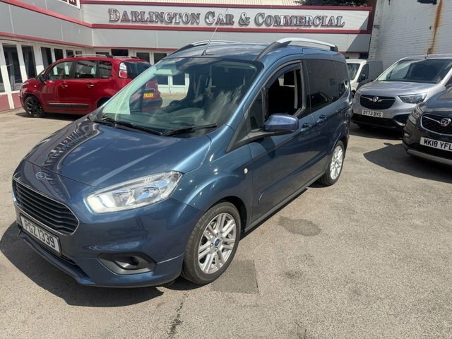 Ford Tourneo Courier 1.0 Ecoboost Titanium Mpv Euro 6 Blue