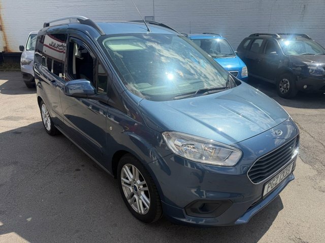 Ford Tourneo Courier Ecoboost Zetec Mpv Euro 6 100 P Silver #8