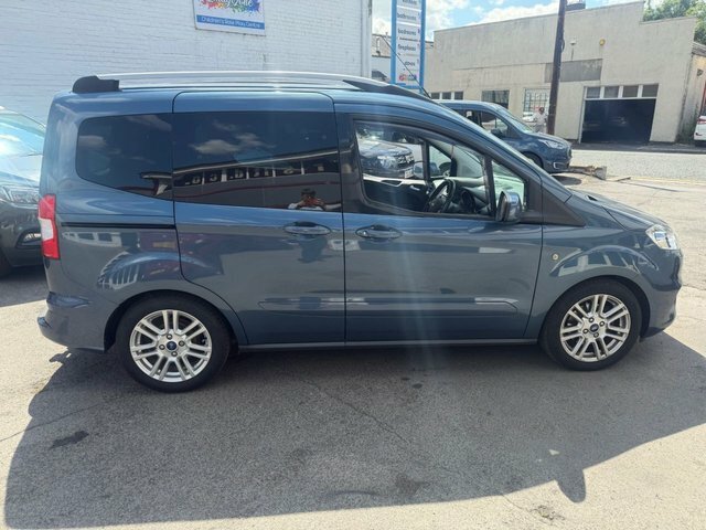 Ford Tourneo Courier Ecoboost Zetec Mpv Euro 6 100 P Silver #9