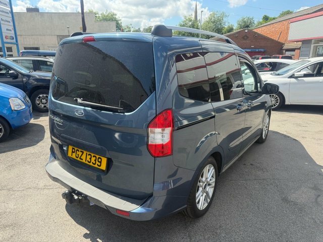 Ford Tourneo Courier 1.0 Ecoboost Titanium Mpv Euro 6 Blue #4