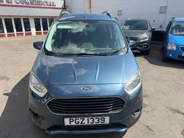 Ford Tourneo Courier Ecoboost Zetec Mpv Euro 6 100 P Silver #7
