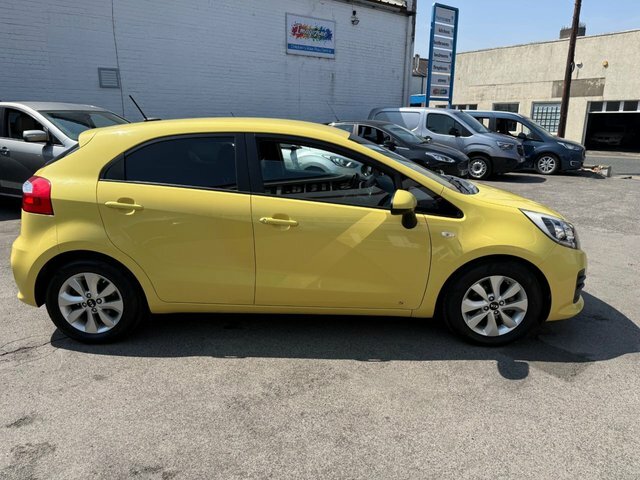 Kia RIO 1.25 Sr7 Hatchback Euro 6 84 Bh Yellow #4