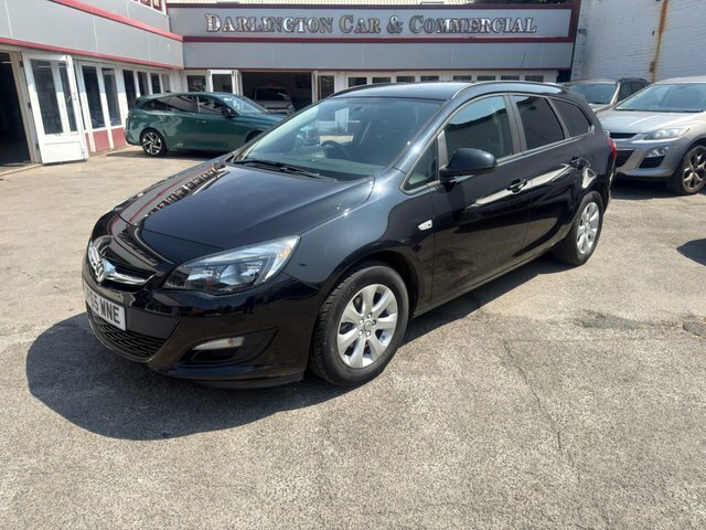 Vauxhall Astra 1.6I Design Sports Tourer Euro 6 Black
