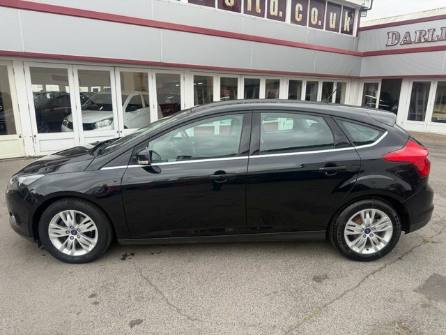 Ford Focus 1.6 Titanium Navigator Hatchback Powers SN14KMJ Black #3