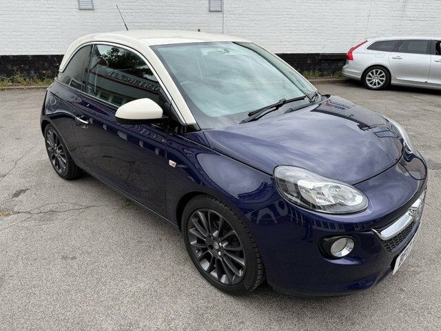 Vauxhall Adam 1.2I Jam Hatchback Euro 6 70 Ps Blue #3